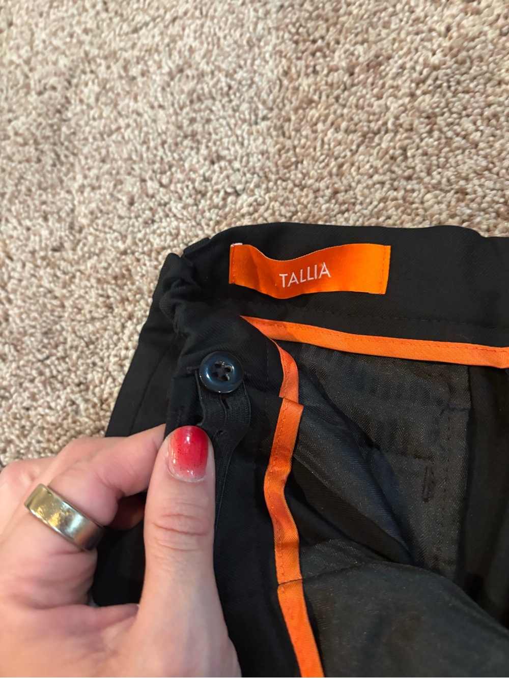 TALLIA Boys Black Suit Jacket & Pants Set - Picture 6 of 6